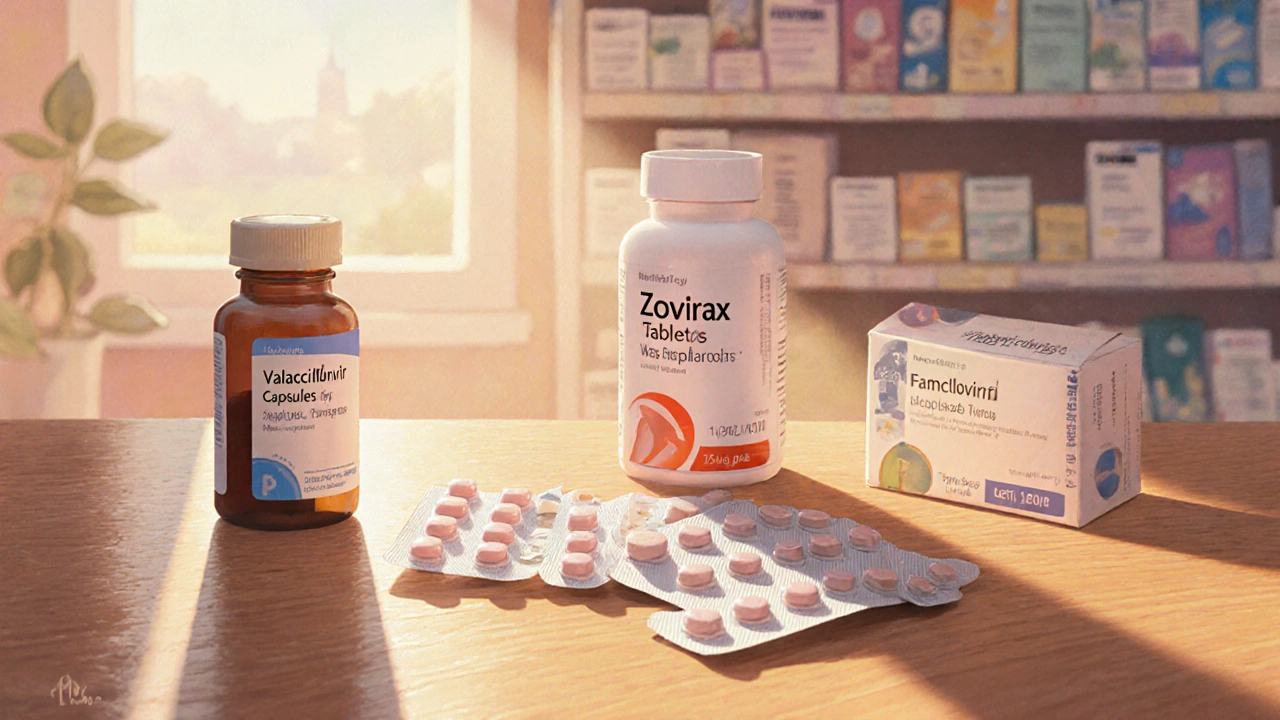 Comparar Zovirax (Acyclovir) con sus alternativas antivirales