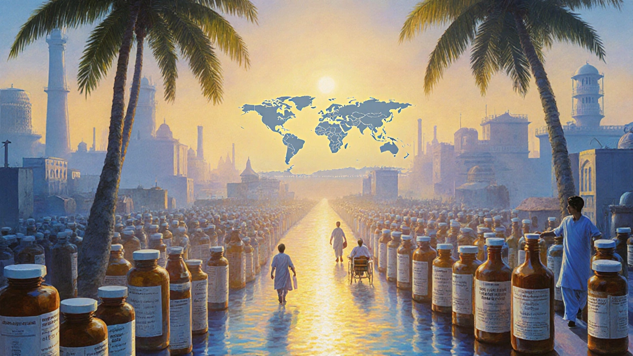 Mercados de genéricos asiáticos: India, China y economías emergentes en 2025