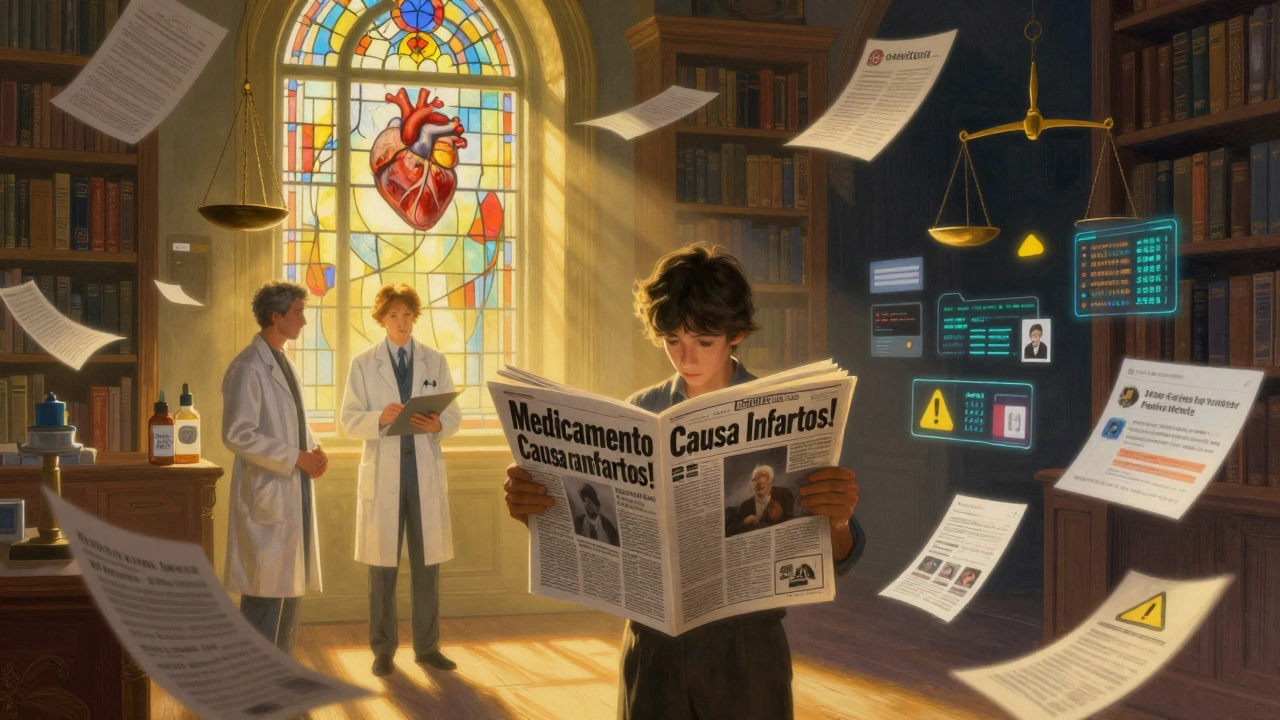 Cómo evaluar los informes de los medios sobre la seguridad de los medicamentos