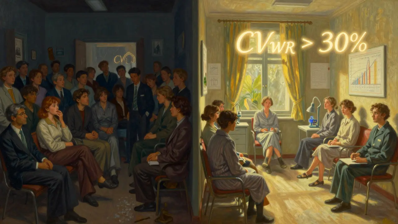 Comparación entre estudio tradicional caótico y diseño replicado sereno, con gráficos flotantes y luz dorada.