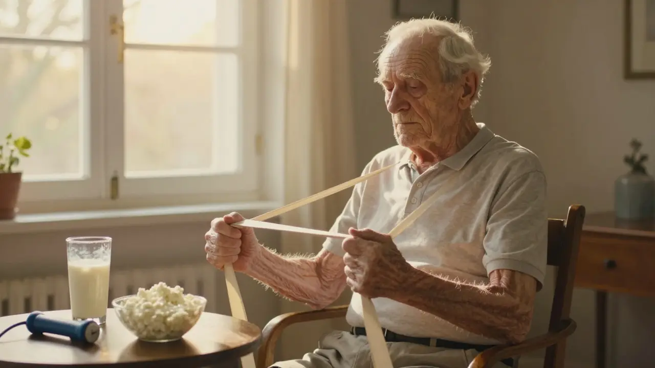 Sarcopenia en EPOC: Estrategias de nutrición y entrenamiento con resistencia