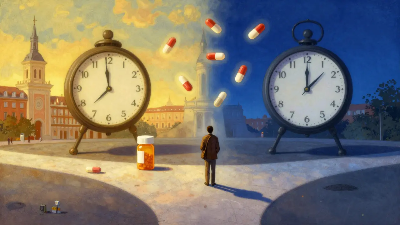 Planificación de Medicamentos para Viajes: Zonas Horarias, Almacenamiento y Prevención de Efectos Secundarios