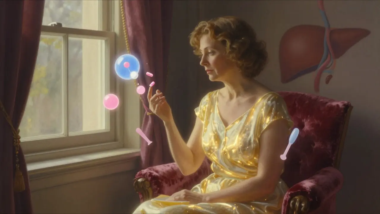 Medicamentos durante la menopausia: cambios en los efectos secundarios relacionados con las hormonas