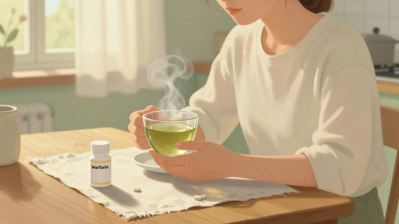 Té verde y warfarina: cómo afecta a la coagulación y el INR